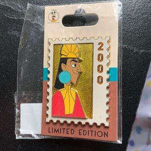 Emperors New Groove Kuzco Postage Stamp Pin